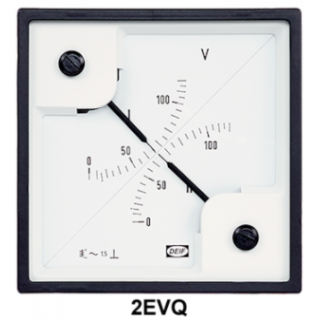 2EVQ Double voltmeter