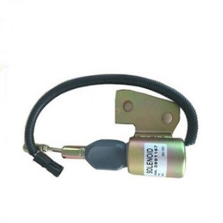 Excavator engine stop solenoid flameout solenoid valve 