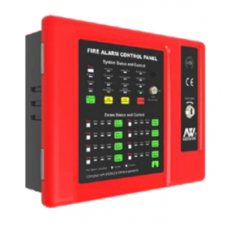 AW-CFP2166-8 ,8 Zone Fire Alarm Control Panel 