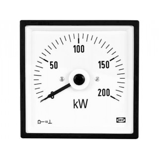 DQ AC/DC current and voltage with 90 ° or 240 ° pointer