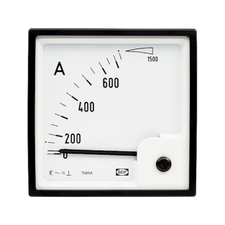 EQ AC voltage and current with 90 ° pointer