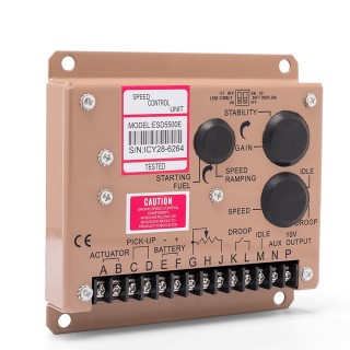 Generator Genset Electronic Speed Control Unit Speed Governor Controller