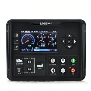 Mebay Auto Start AMF Genset Controller DC72D With USB Connector 